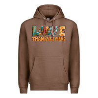 Chestnut love thanksgiving western turkey Premium Hoodie - BarkalooDesign