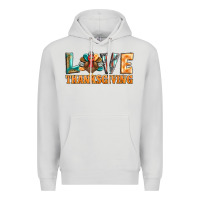 Love Thanksgiving Western Turkey Premium Hoodie | Teevron