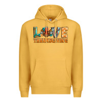 Mustard love thanksgiving western turkey Premium Hoodie - BarkalooDesign