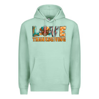 Seafoam love thanksgiving western turkey Premium Hoodie - BarkalooDesign