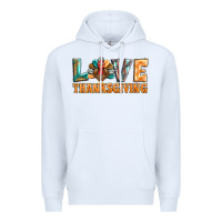 White love thanksgiving western turkey Premium Hoodie - BarkalooDesign
