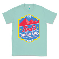 Seafoam red's corner bar, from midnight run Classic Tee - linhVisuals