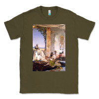 Army Green morocco, map, african, nying,algeria, agadir travel Classic Tee - linhVisuals