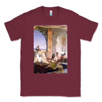 Burgundy morocco, map, african, nying,algeria, agadir travel Classic Tee - linhVisuals