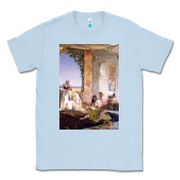 Dusty Blue morocco, map, african, nying,algeria, agadir travel Classic Tee - linhVisuals