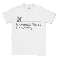 White gwynedd mercy university Classic Tee - linhVisuals