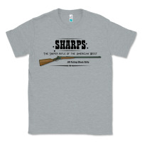 Heather Grey sharps rifle   old west Classic Tee - linhVisuals