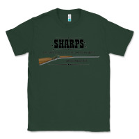 Sports Green sharps rifle   old west Classic Tee - linhVisuals