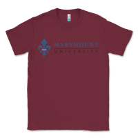 Burgundy marymount university Classic Tee - linhVisuals