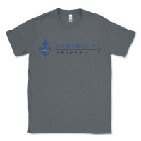 Charcoal Heather marymount university Classic Tee - linhVisuals