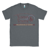 Charcoal Heather simon & simon    simon and simon Classic Tee - linhVisuals