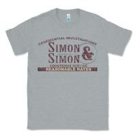 Heather Grey simon & simon    simon and simon Classic Tee - linhVisuals