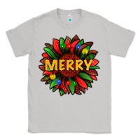 Moon Dust merry christmas with light sunflower bbs Classic Tee - BundleAndBundleShop