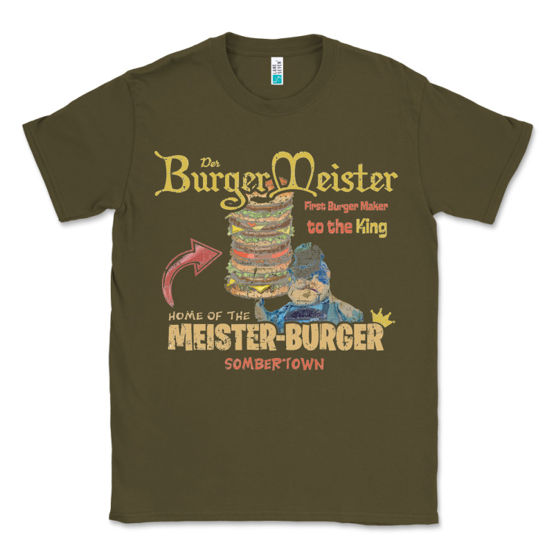 The Burgermeister Home Of The Meister Burger Classic Tee by linhVisuals | Teevron