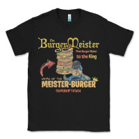 Black the burgermeister home of the meister burger Classic Tee - linhVisuals