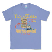 Colony Blue the burgermeister home of the meister burger Classic Tee - linhVisuals
