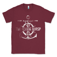 Burgundy the flying wasp, distressed   caddyshack Classic Tee - linhVisuals
