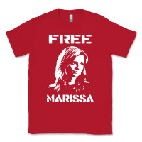 Red free marissa Classic Tee - linhVisuals