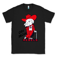 Black vintage colonel reb Classic Tee - linhVisuals
