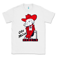 White vintage colonel reb Classic Tee - linhVisuals