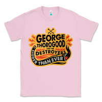 Bubblegum Pink george thorogood badder than ever tour 2022 Classic Tee - linhVisuals