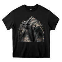 Black english pointer us army Heavy Core Tee - RanaPortraitStore