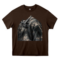 Chocolate Brown english pointer us army Heavy Core Tee - RanaPortraitStore