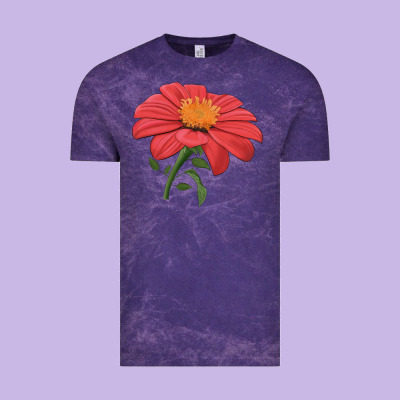 Del Sol Sunflower Vintage Tee Designed By Lillyallendesigns