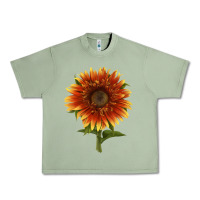 Oil Green The  Sunflower Urban Heavy Tee - LillyAllenDesigns