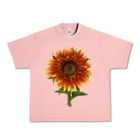 Salmon The  Sunflower Urban Heavy Tee - LillyAllenDesigns