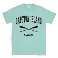 Seafoam captiva island florida vintage Classic Tee - linhVisuals