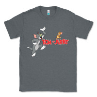 Charcoal Heather TOM AND JERRY LEGENDS Classic Tee - linhVisuals