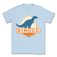 Dusty Blue dinoco oil 1930 Classic Tee - linhVisuals