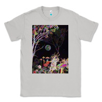 Moon Dust psychedelic t  shirt colorful night t  shirt Classic Tee - linhVisuals