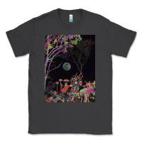 Smoke psychedelic t  shirt colorful night t  shirt Classic Tee - linhVisuals