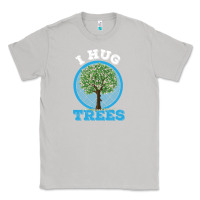 I Hug Trees Tree Hugger Environmentalist Gift Classic Tee | Teevron
