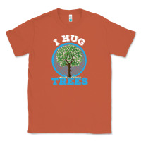 Copper i hug trees tree hugger environmentalist gift Classic Tee - linhVisuals
