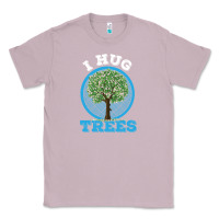 Lilac i hug trees tree hugger environmentalist gift Classic Tee - linhVisuals