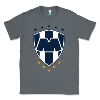 Charcoal Heather club de fútbol monterrey Classic Tee - linhVisuals