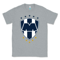 Heather Grey club de fútbol monterrey Classic Tee - linhVisuals
