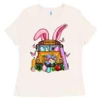 Bone school bus easter Ladies Tee - Artiststas