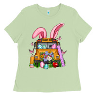 Matcha school bus easter Ladies Tee - Artiststas