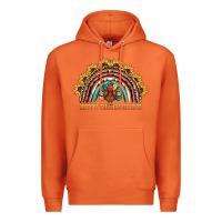 Carrot happy thanksgiving rainbow Premium Hoodie - BarkalooDesign