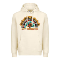 Tofu happy thanksgiving rainbow Premium Hoodie - BarkalooDesign