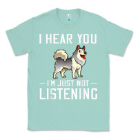 Seafoam alaskan malamute dog i hear you dog Classic Tee - linhVisuals