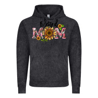 Vintage Black blessed mom Vintage Hoodie - BarkalooDesign