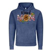 Vintage Denim blessed mom Vintage Hoodie - BarkalooDesign
