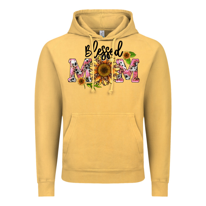 Blessed Mom Vintage Hoodie by BarkalooDesign | Teevron