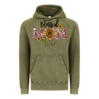 Vintage Olive blessed mom Vintage Hoodie - BarkalooDesign