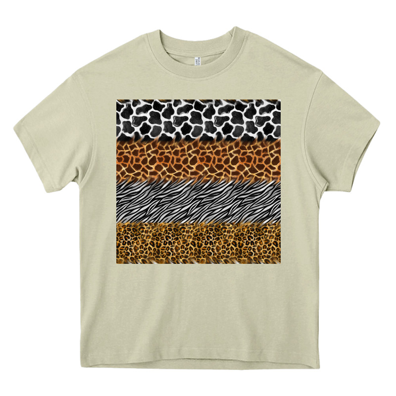 Safari Animals Seamless Pattern Heavy Core Tee by BundleAndBundleShop | Teevron